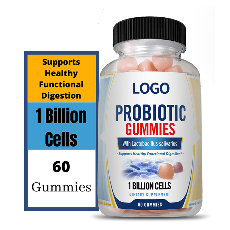 OEM/ODM Vegan weight loss Sugar-free Enzyme Gummy Probiotic Gummies