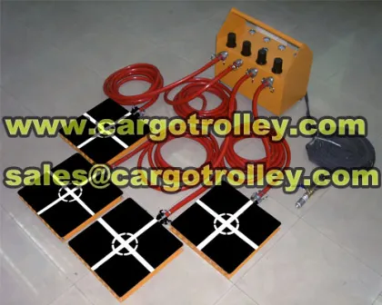 Heavy duty air transporters air movers applications