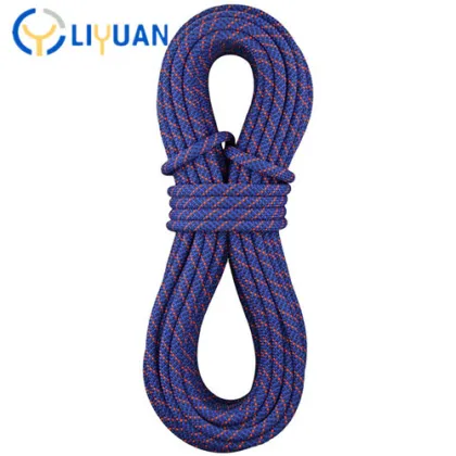 Durable rock climbing rope