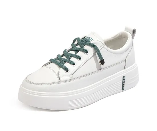 2021 thick bottom white all-match soft lady shoes