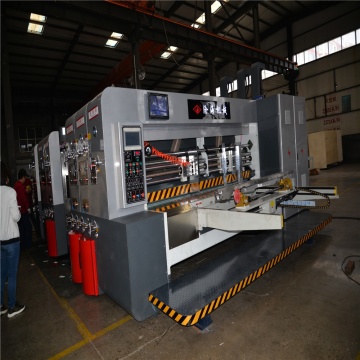 Corrugated 5 color carton box flexo printing machine