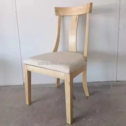 Luxury Hotel Wedding: Wood Louis Dining Chairs