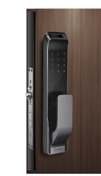 Smart Lock mit Fingerabdruckkarten Passwort Gesichtserkennung