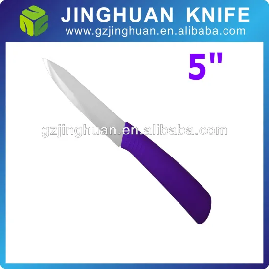 2014 fashion 5inch zirconia kitchen knife