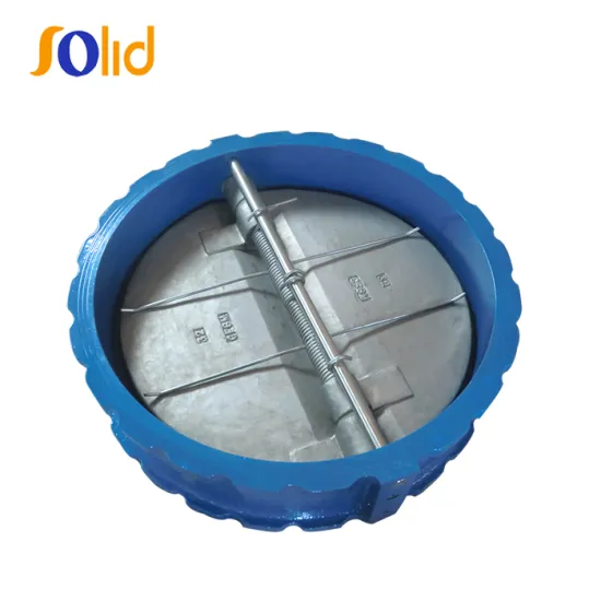 Wafer Type Double Disc Butterfly Check Valve