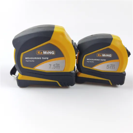high quality rubber coated steel tape measure