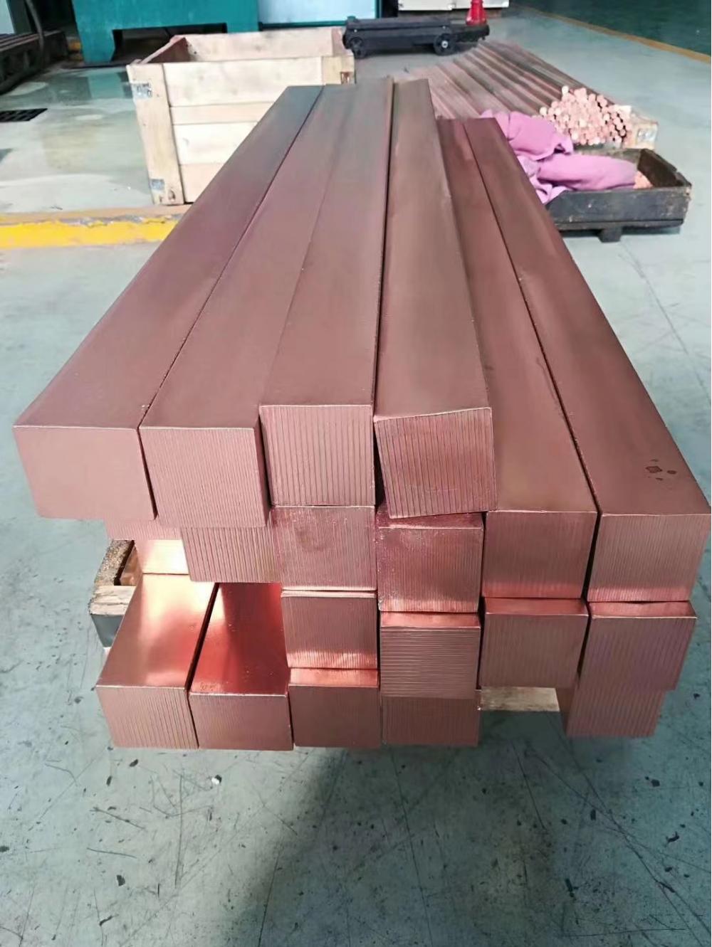 Barra de barramento de cobre/ barra plana de cobre/ barra de cobre retangular