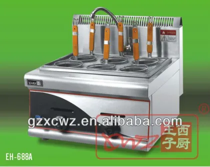 luxury table top gas noodle cooker