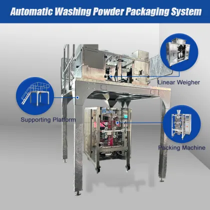 Automatic Pillow Bag Type Detergent Powder Packing Machine