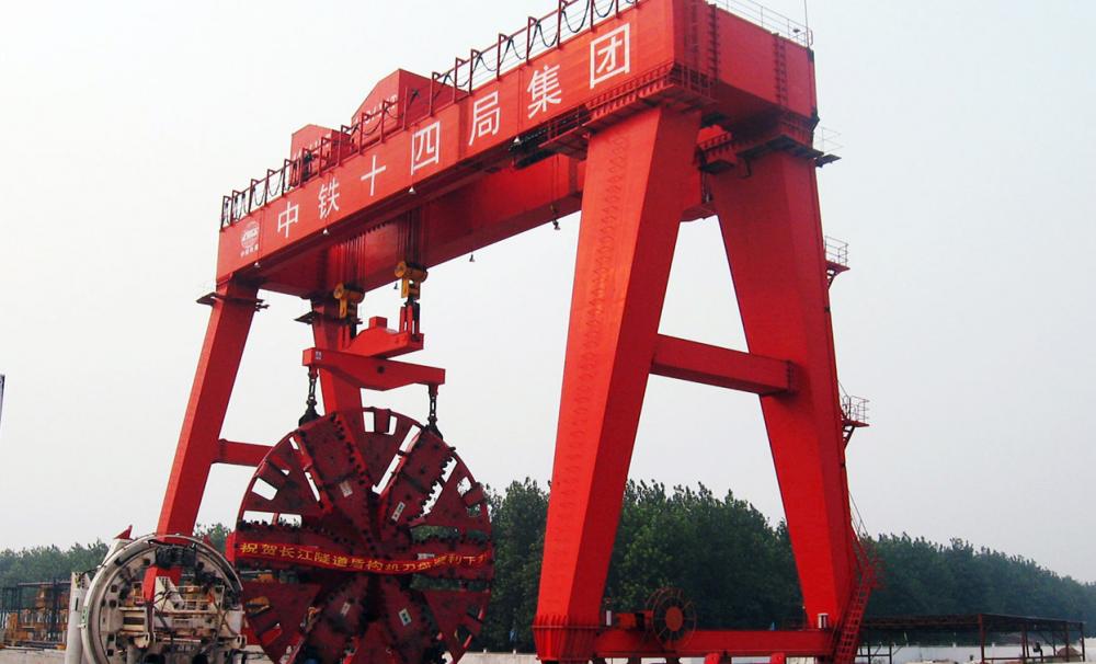 Double Girder Shield Gantry Crane