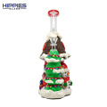 3D Cartoon Dab Rigs with Christmas snowman