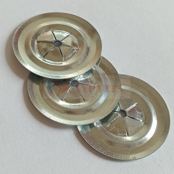 30mm Galvanized Steel Self Locking Washer Clips for Insulation