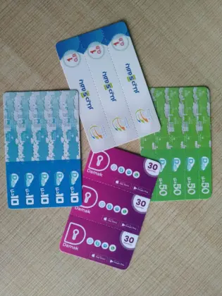 printing anti counterfeiting variable data card sticker