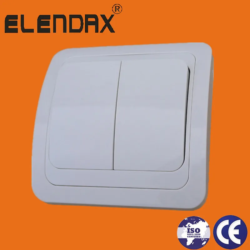 Настенный переключатель двустороннего освещения для скрытого монтажа в Европе (F2002)