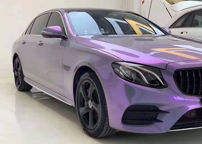 Twin Candy Grey a Purple Color Shifting Vinyl Wrap Phantom Magic 13kg / Roll Carrocupador de embrulho 1