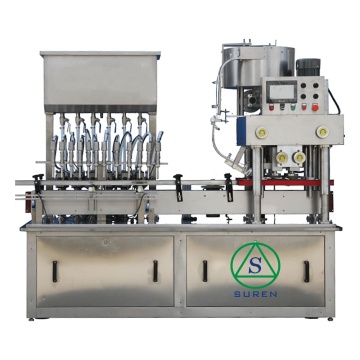 Automatic Linear Servo Filling and Capping Machine