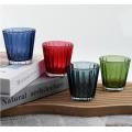 Hot Sale Colorful Glass Candle Holder