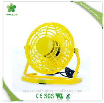 4'' mini USB Fan for promotion gift desk fan