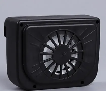 Solar-Powered Car Accessory Air Fans for Vehicle Cooling and Ventilation