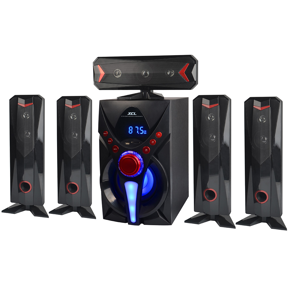 Multimedia 5.1 Home Theater Systems With Fm Radio, 고품질