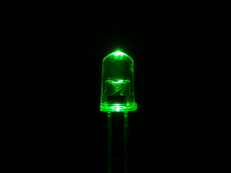 green led