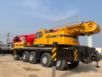 220 toneladas usadas para guindastes de caminhão equipamento pesado