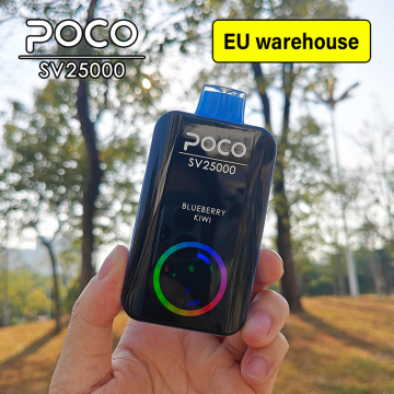 POCO SV25000 Puffs Disposable Vape Digital Screen Wholesale