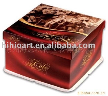 Accept Custom Order Food Grade Cake Box