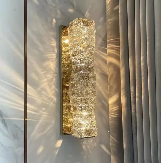 Luxury Crystal Wall Lamps: Illuminating Your Indoor Space
