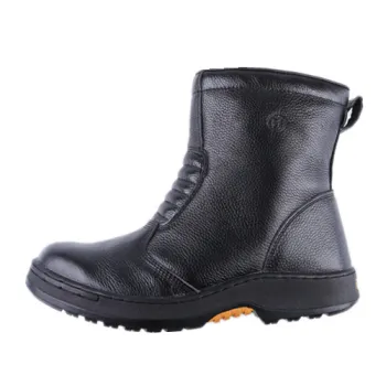 Men Natural Rubber Outsole Protective Safety Boot