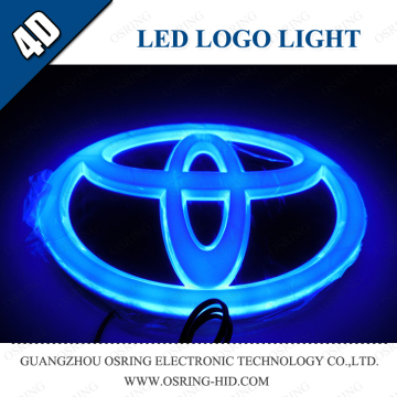 OSRING led logo car door shadow projector light hotest sale led car logo door light ghost led car logo for toyota