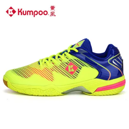 2018 Kumpoo Professional Badminton Shoes for Women and Men Breathable Antiskid Shock Absorbant Athletic Sports Sneakers KH-223