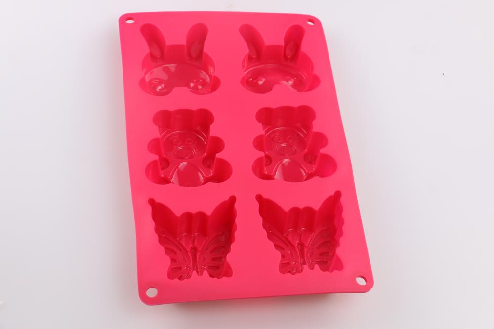 Rabbit Bear  Butterfly shape baking mold