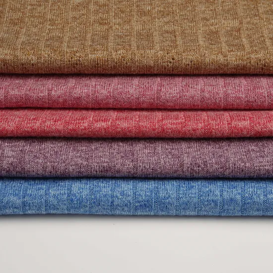 Viscose Nylon Poly Double Jacquard