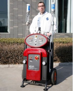 PU spray foam equipment CE mark JHPK-F2008A