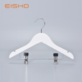 EISHO Child Wood Hanger With Clips