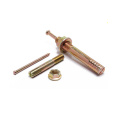 Expansion pin anchor with color zinc plated