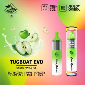 tugboat evo insosable किट 4500 पफ्स यूके vape