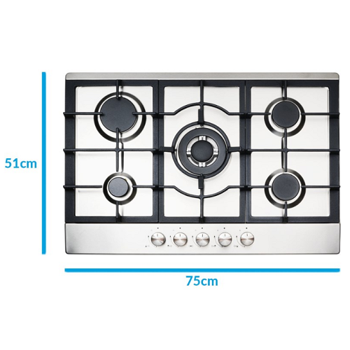 Built In Gas Cooking Plate ElectriQ 90CM