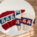 Cartoon Boy Sweater Girl Knitted Sweater Children Coat