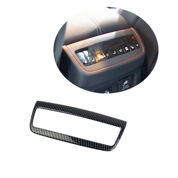 Carbon Fiber Armrest Box and Rear AC Panel Cover for 2022-2023 Nissan Pathfinder
