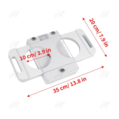 Hamburger Burger Press: Sausage Stuffer & Hamburger Attachment
