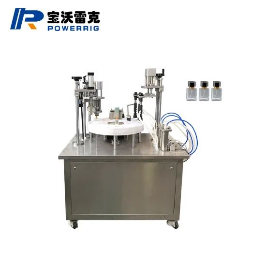 Automatic Rotary Bottle Vacuum Sampling and Liquid Filling Machine for Perfume Production