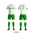 Uniformes de futebol para homens Sports Jersey e Shorts Set Camisas de manga curta