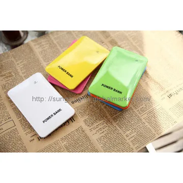 10000mah colourful external battery charger with good quality