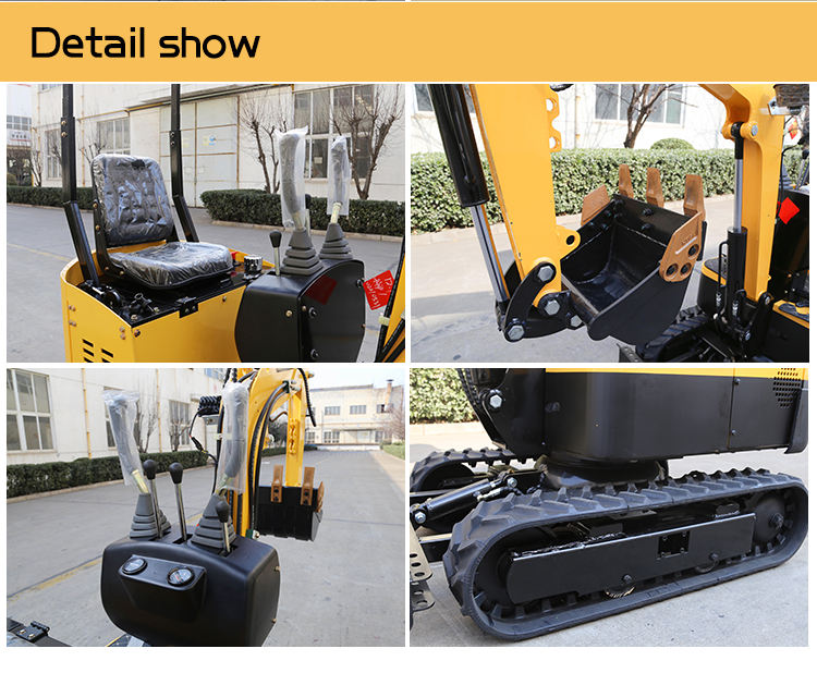 1 Ton Driving Shed Crawler Excavator