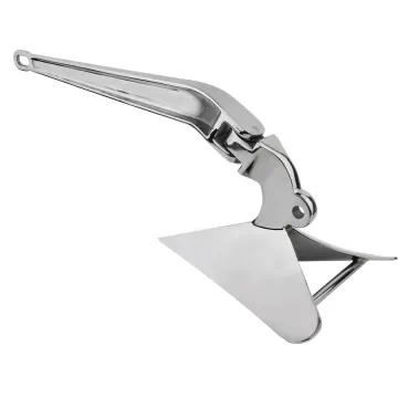 Hot Sale Alastin Marine 316 Stainless Steel Plough Anchor for Boats