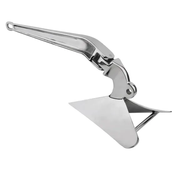 Hot Sale Alastin Marine 316 Stainless Steel Plough Anchor for Boats