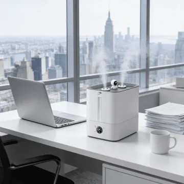 Ultra Quiet 36dB Smart Humidifier 9.5L with Lid-Free Design and Humidistat