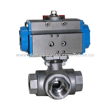 3-way diverter valve with power consumption of 6vA